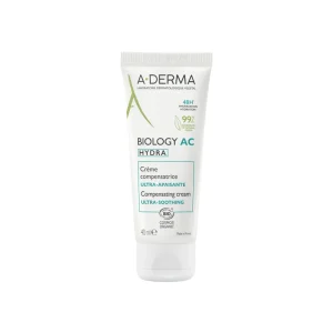A-Derma Biology-AC Hydra Crème Compensatrice Ultra-Apaisante 40 ml – soin hydratant visage | ParaforYou Maroc