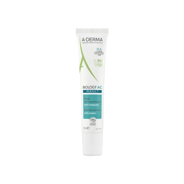 Biology-AC Pefect Fluide Anti-Imperfections Anti-Marques 40 ml – A-Derma A-Derma Biology-AC Pefect Fluide Anti-Imperfections Anti-Marques 40 ml – peaux à imperfections | ParaforYou Maroc