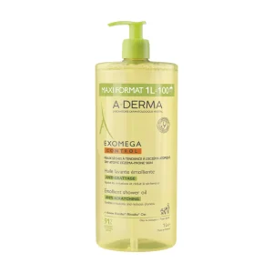 A-Derma Exomega Control Huile Lavante Émolliente Anti-Grattage 200 ml – hygiène du corps | ParaforYou Maroc