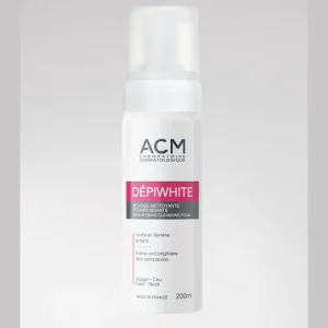 ACM Dépiwhite Mousse Nettoyante Éclaircissante 200 ml – nettoyant visage | ParaforYou Maroc
