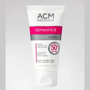 ACM Dépiwhite S Soin Photo-Protecteur Éclaircissant SPF50+ 50 ml – protection solaire visage | ParaforYou Maroc