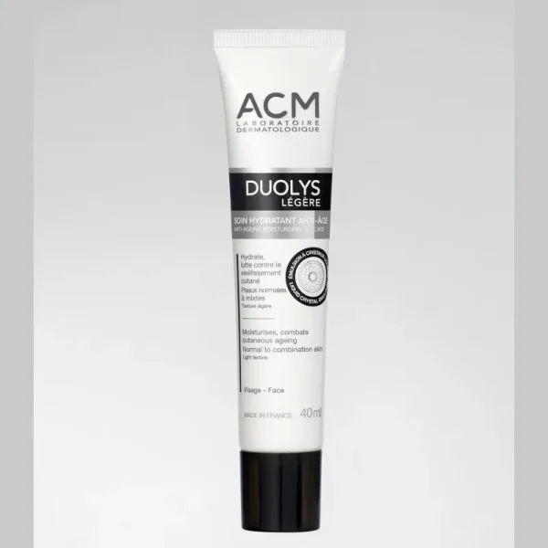 Duolys Légère Soin Hydratant Anti-Âge 40 ml – ACM ACM Duolys Légère Soin Hydratant Anti-Âge 40 ml – soins anti-âge | ParaforYou Maroc