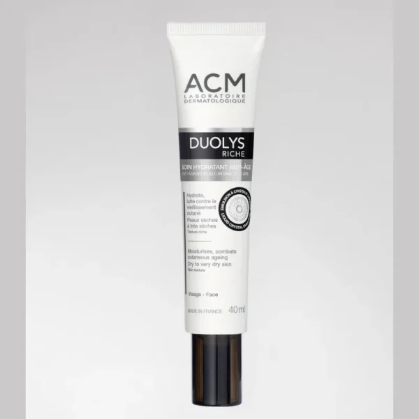 Duolys Riche Soin Hydratant Anti-Âge 40 ml – ACM ACM Duolys Riche Soin Hydratant Anti-Âge 40 ml – soins anti-âge | ParaforYou Maroc