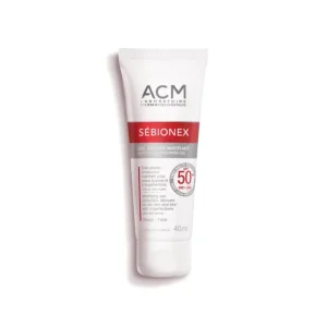 ACM Sébionex Gel Solaire Matifiant SPF50+ 40 ml – protection solaire visage | ParaforYou Maroc