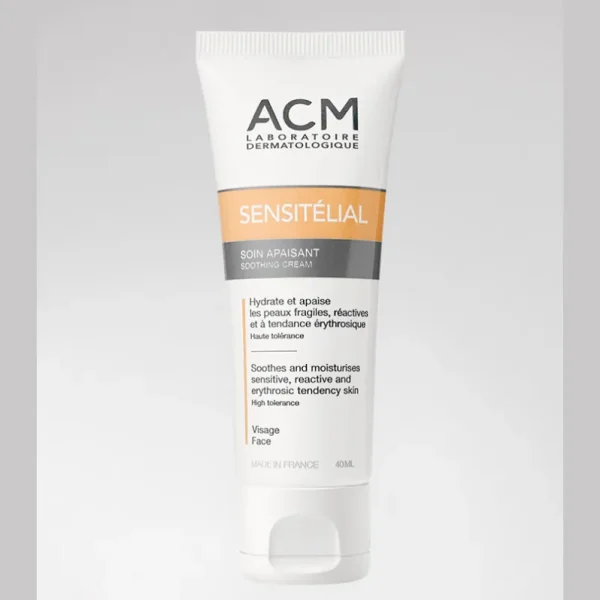 Sensitelial Soin Apaisant 40 ml – ACM ACM Sensitelial Soin Apaisant 40 ml – soin hydratant visage | ParaforYou Maroc