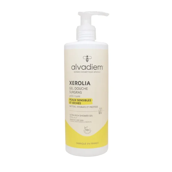 Xerolia Gel Douche Surgras 200 ml – Alvadiem Alvadiem Xerolia Gel Douche Surgras 200 ml – hygiène du corps | ParaforYou Maroc