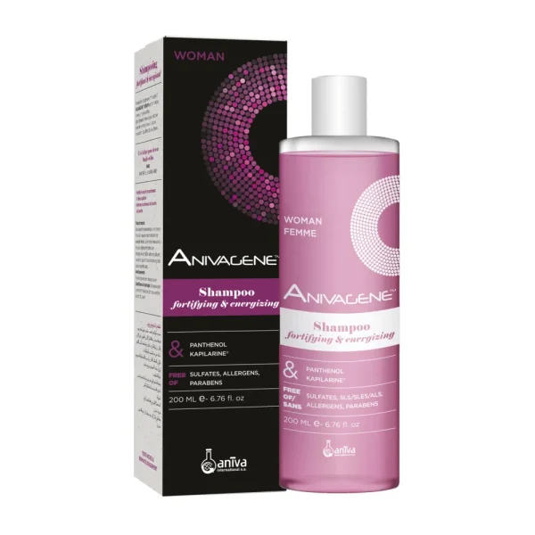 Woman Shampoing Fortifiant et Énergisant 200 ml – Anivagène Anivagène Woman Shampoing Fortifiant et Énergisant 200 ml – shampoing | ParaforYou Maroc