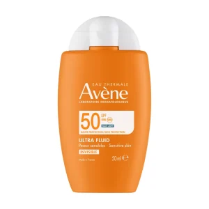 Solaire Ultra-Fluide Invisible SPF50+ 50 ml – Avène Avène Solaire Ultra-Fluide Invisible SPF50+ 50 ml – protection solaire visage | ParaforYou Maroc