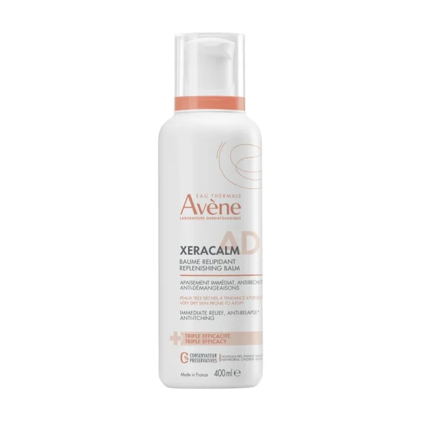 Xeracalm AD Baume Relipidant 200 ml – Avène Avène Xeracalm AD Baume Relipidant 200 ml – soin hydratant corps | ParaforYou Maroc
