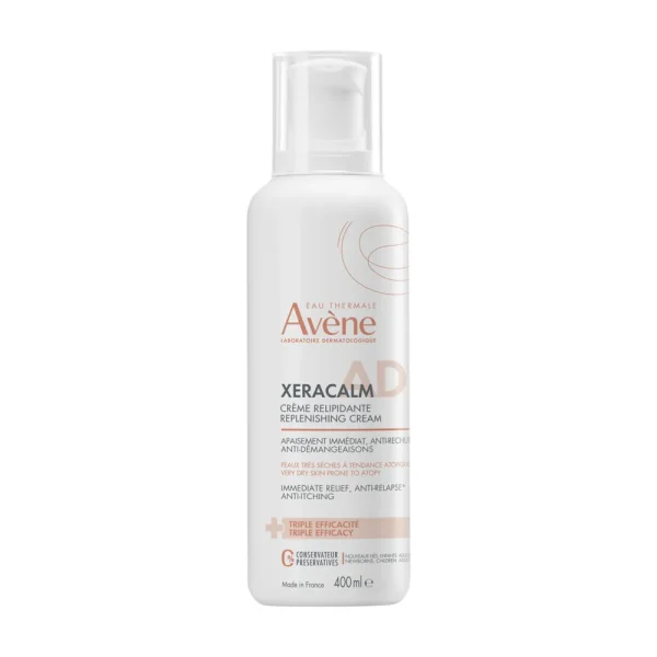 Xeracalm AD Crème Relipidante 200 ml – Avène Avène Xeracalm AD Crème Relipidante 200 ml – soin hydratant visage | ParaforYou Maroc