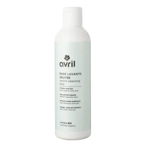 Avril Base Lavante Neutre 240 ml – hygiène du corps | ParaforYou Maroc