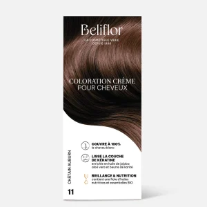 Coloration N°11 Châtain Auburn – Beliflor Beliflor Coloration N°11 Châtain Auburn – colorations cheveux | ParaforYou Maroc