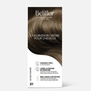Coloration N°21 Blond Cendre – Beliflor Beliflor Coloration N°21 Blond Cendre – colorations cheveux | ParaforYou Maroc