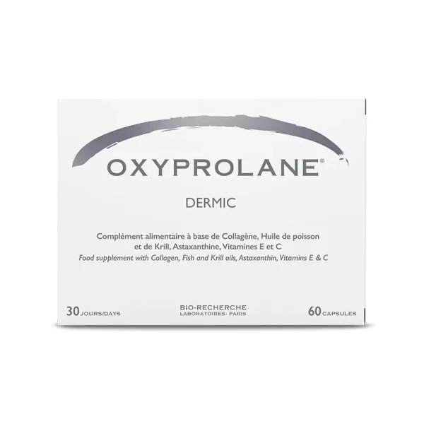 Oxyprolane Dermic 60 Gélules – Bio-Recherche Bio-Recherche Oxyprolane Dermic 60 Gélules – compléments beauté, cheveux et ongles | ParaforYou Maroc
