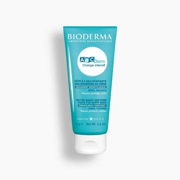 Abcderm Change Intensif Pâte à l’eau Apaisante 75 g – Bioderma Bioderma Abcderm Change Intensif Pâte à l’eau Apaisante 75 g – toilette bébé | ParaforYou Maroc