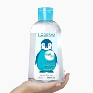 Bioderma Abcderm H2O Eau Micellaire 1 L – toilette bébé | ParaforYou Maroc
