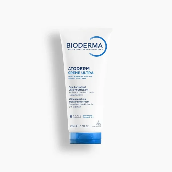 Atoderm Crème Ultra Hydratante et Nourrissante 200 ml – Bioderma Bioderma Atoderm Crème Ultra Hydratante et Nourrissante 200 ml – soin hydratant visage, peaux sensibles | ParaforYou Maroc