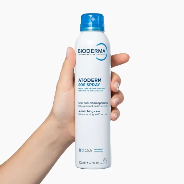 Atoderm SOS Spray Anti-Démangeaisons 200 ml – Bioderma Bioderma Atoderm SOS Spray Anti-Démangeaisons 200 ml – soin hydratant corps | ParaforYou Maroc