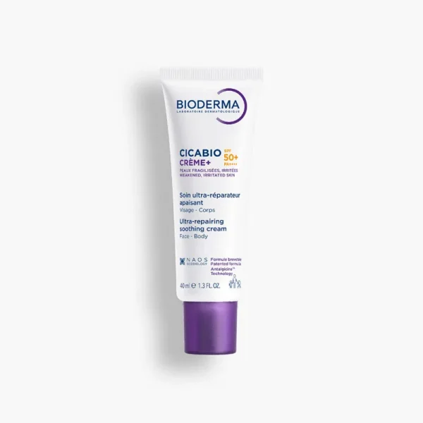 Cicabio Creme+ Soin Ultra-Réparateur SPF50+ 40 ml – Bioderma Bioderma Cicabio Creme+ Soin Ultra-Réparateur SPF50+ 40 ml – protection solaire visage | ParaforYou Maroc