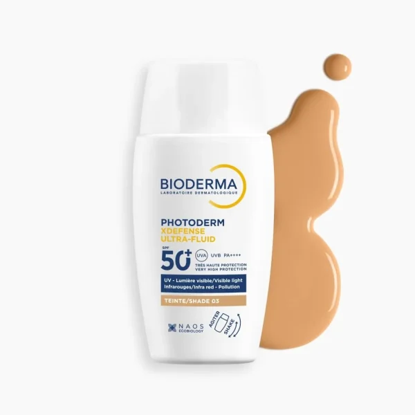 Photoderm Xdefense Ultra-Fluide Teinté 03 SPF50+ 40 ml – Bioderma Bioderma Photoderm Xdefense Ultra-Fluide Teinté 03 SPF50+ 40 ml – maquillage teint | ParaforYou Maroc