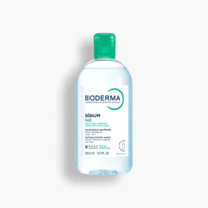 Bioderma Sébium H2O Solution Micellaire Purifiante 500 ml – nettoyant visage | ParaforYou Maroc