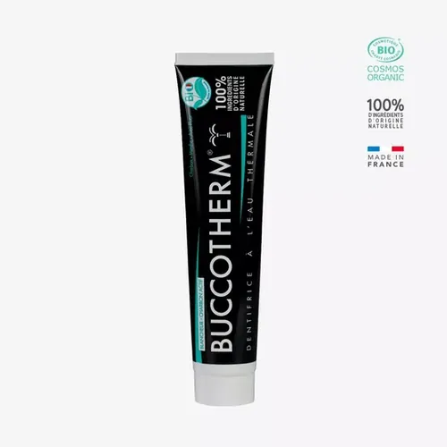 Dentifrice Blancheur au Charbon Actif 75 ml – Buccotherm Buccotherm Dentifrice Blancheur au Charbon Actif 75 ml – dentifrices | ParaforYou Maroc