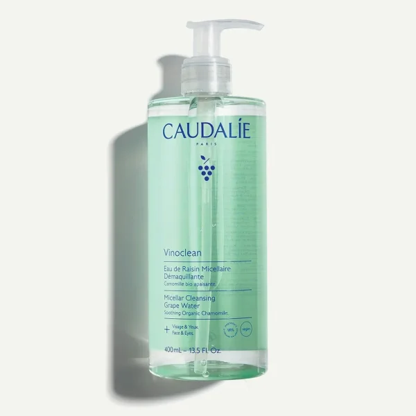 Vinoclean Eau Micellaire Démaquillante 400 ml – Caudalie Caudalie Vinoclean Eau Micellaire Démaquillante 400 ml – nettoyant visage | ParaforYou Maroc