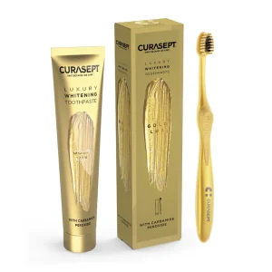 Curasept GOLD LUXURY WHITENING DENTIFRICE 75 ml – dentifrices | ParaforYou Maroc
