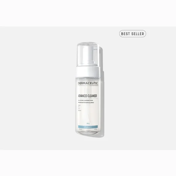 Cleanse Advanced Cleanser Mousse Nettoyante Experte 150 ml – Dermaceutic Dermaceutic Cleanse Advanced Cleanser Mousse Nettoyante Experte 150 ml – nettoyant visage | ParaforYou Maroc
