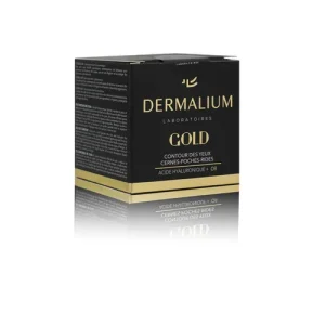 Dermalium Gold Contour des Yeux 15 ml – soins contour des yeux | ParaforYou Maroc