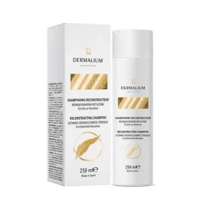 Shampoing Reconstructeur à la Kératine 250 ml – Dermalium Dermalium Shampoing Reconstructeur à la Kératine 250 ml – shampoing | ParaforYou Maroc