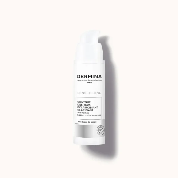 Sensi-Blanc Contour des Yeux Éclaircissant Clarifiant 30 ml – Dermina Dermina Sensi-Blanc Contour des Yeux Éclaircissant Clarifiant 30 ml – soins contour des yeux | ParaforYou Maroc