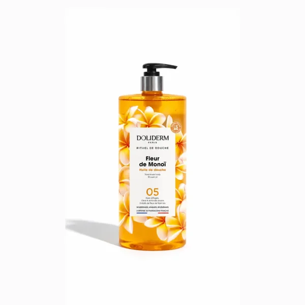 Gel Douche 05 Fleur de Monoï 1 L – Doliderm Doliderm Gel Douche 05 Fleur de Monoï 1 L – hygiène du corps | ParaforYou Maroc