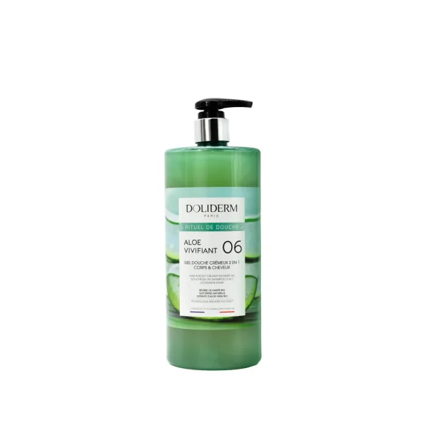 Gel Douche 06 Aloe Vivifiant 1 L – Doliderm Doliderm Gel Douche 06 Aloe Vivifiant 1 L – hygiène du corps | ParaforYou Maroc