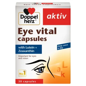 Doppel Herz Aktiv Vital Yeux et Omega-3 Bonne Vision 30 Capsules – compléments vitalité et immunité | ParaforYou Maroc