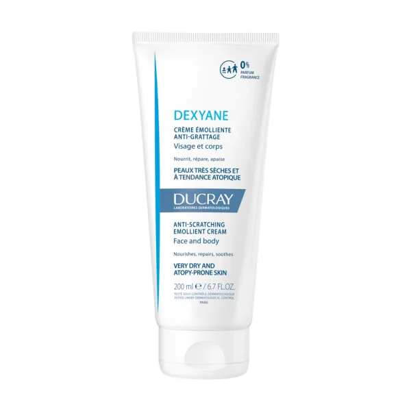 Dexyane Crème Émolliente Anti-Grattage 200 ml – Ducray Ducray Dexyane Crème Émolliente Anti-Grattage 200 ml – soin hydratant visage | ParaforYou Maroc