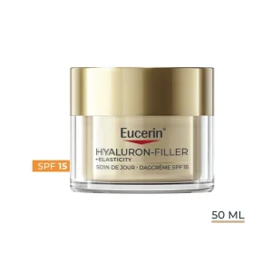 Hyaluron-Filler + Elasticity Soin de Jour SPF15 50 ml – Eucerin Eucerin Hyaluron-Filler + Elasticity Soin de Jour SPF15 50 ml – protection solaire visage | ParaforYou Maroc