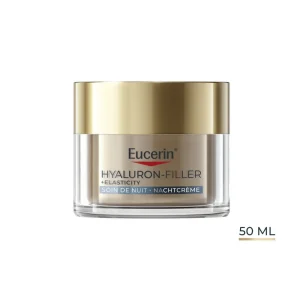 Hyaluron-Filler + Elasticity Soin de Nuit 50 ml – Eucerin Eucerin Hyaluron-Filler + Elasticity Soin de Nuit 50 ml – soin anti-âge | ParaforYou Maroc