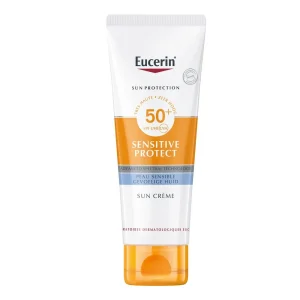 Sun Sensitive Protect Crème Solaire Peau Sensible SPF50+ 50 ml – Eucerin Eucerin Sun Sensitive Protect Crème Solaire Peau Sensible SPF50+ 50 ml – protection solaire visage | ParaforYou Maroc