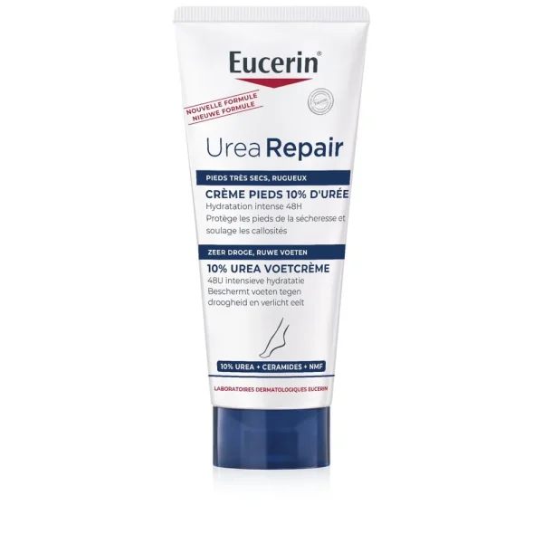 Urearepair Crème Pieds Très Secs 10% d’urée 100 ml – Eucerin Eucerin Urearepair Crème Pieds Très Secs 10% d’urée 100 ml – soin mains et pieds | ParaforYou Maroc