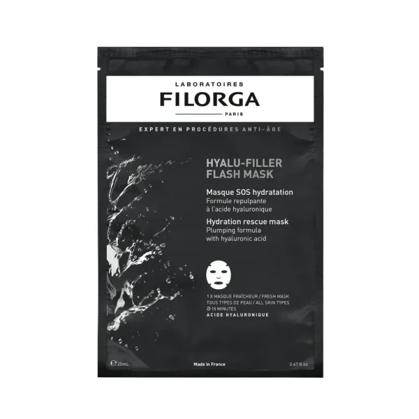 Hyalu-Filler Flash Mask Sachet 20 ml – Filorga Filorga Hyalu-Filler Flash Mask Sachet 20 ml – compléments alimentaires | ParaforYou Maroc