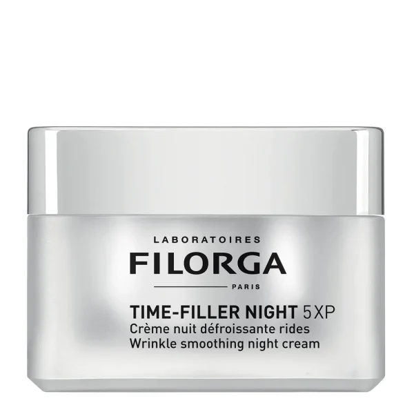 Time-Filler Night 5XP Crème Nuit Defroissante Rides 50 ml – Filorga Filorga Time-Filler Night 5XP Crème Nuit Defroissante Rides 50 ml – soin anti-âge | ParaforYou Maroc