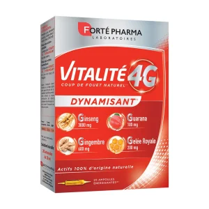Forte Pharma Vitalité Dynamisant Ampoules 4 g – compléments vitalité et immunité | ParaforYou Maroc