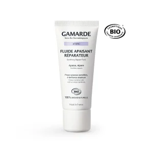 Atopic Fluide Apaisant Réparateur Bio 40 ml – Gamarde Gamarde Atopic Fluide Apaisant Réparateur Bio 40 ml – soin hydratant visage, peaux sensibles | ParaforYou Maroc
