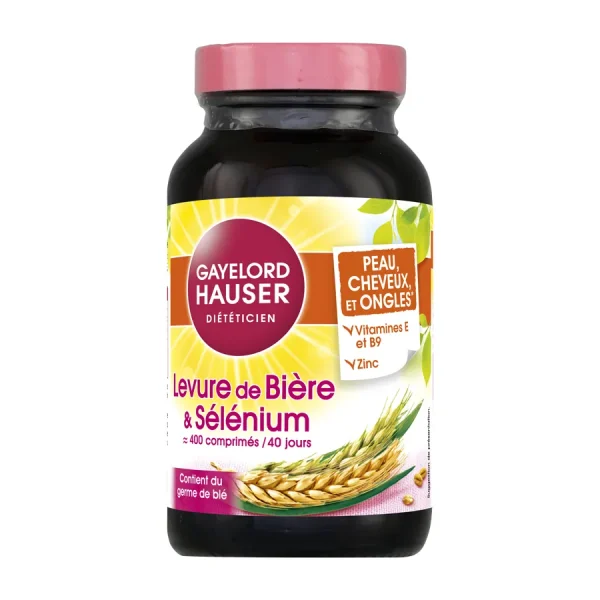400 Comprimés – Gayelord Hauser Gayelord Hauser 400 Comprimés – compléments alimentaires | ParaforYou Maroc