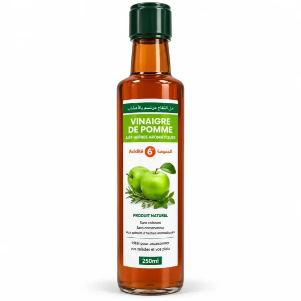 Vinaigre de Pomme 250 ml – Hydra Plus Hydra Plus Vinaigre de Pomme 250 ml – compléments alimentaires | ParaforYou Maroc