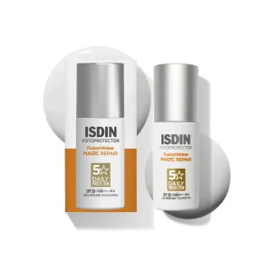 ISDIN Fotoprotector Fusion Water Magic Repair Solaire Invisible SPF50 50 ml – protection solaire visage | ParaforYou Maroc