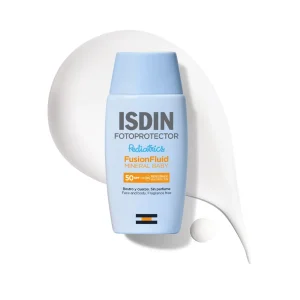 ISDIN Fotoprotector Pediatrics Fusion Fluid Minéral Baby Solaire Invisible SPF50 50 ml | ParaforYou Maroc