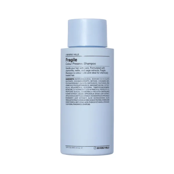 Fragile Shampoing 340 ml – J Beverly Hills J Beverly Hills Fragile Shampoing 340 ml – shampoing | ParaforYou Maroc