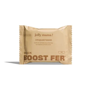 Jolly Mama Snack Boost Fer Croquantissime 45 g – compléments alimentaires | ParaforYou Maroc